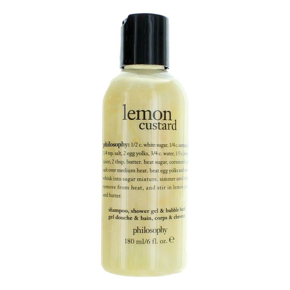 Shampoo, gel de banho e banho de espuma Philosophy Lemon Custard