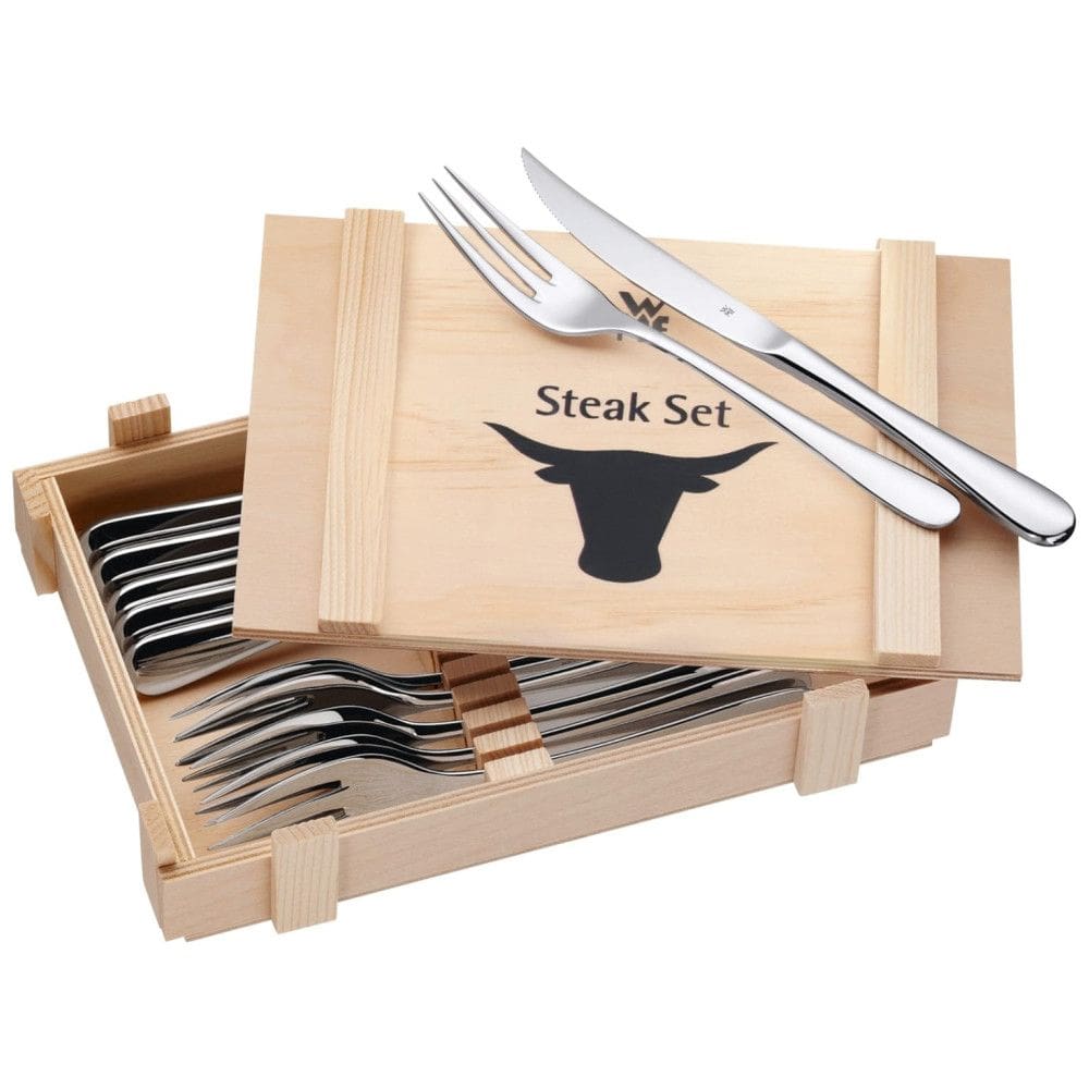 Talheres para Bife 12 Peças Serve 6 Pessoas, WMF