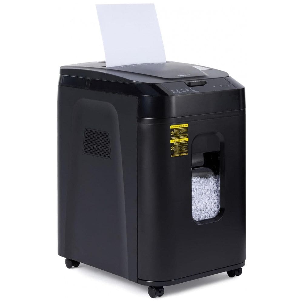 Fragmentadora de Papel com Alimentação Automática de 150 Folhas, 110V, AMZ, Preta