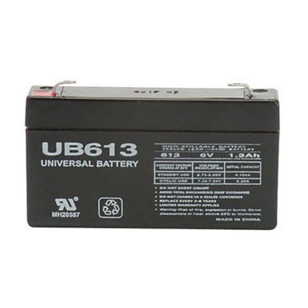 Bateria automática UPG UB613 6V 1,3 A selada com ácido de grafite