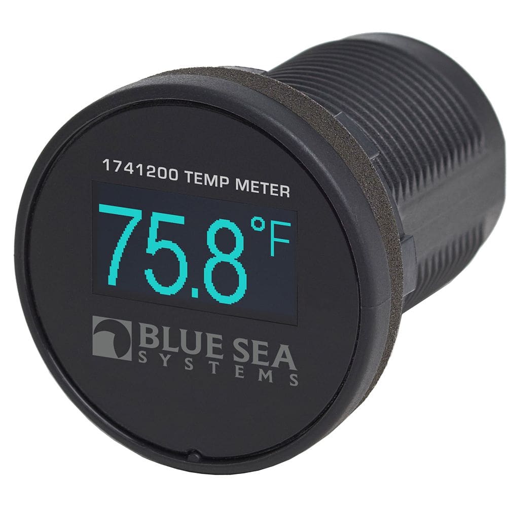 Monitor de temperatura Blue Sea 1741200 Mini OLED à prova d`água