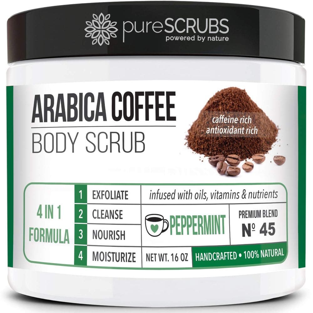 Esfoliante corporal PureScrubs Café arábica Orgânico Premium 480 ml
