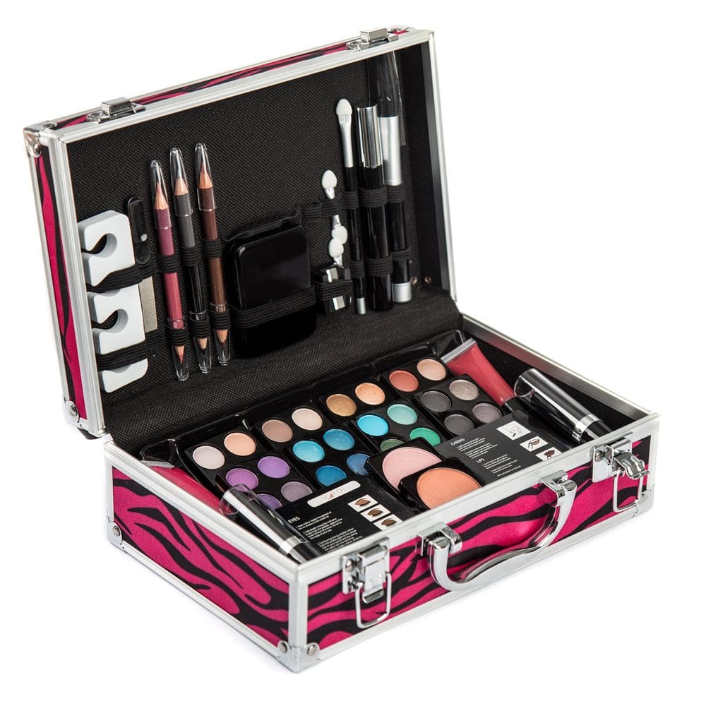 Kit de maquiagem Vokai 51 peças com 32 sombras, 2 blushes e muito mais