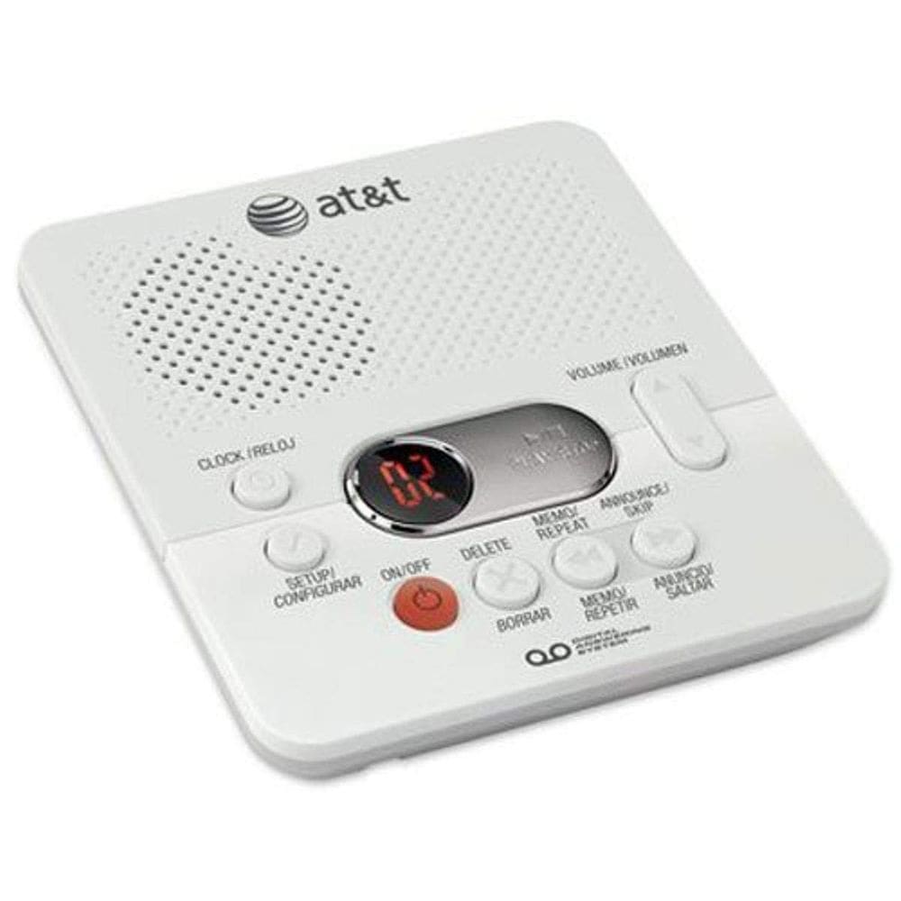Sistema de atendimento digital AT&T (1740WH) com carimbo de data/hora - branco