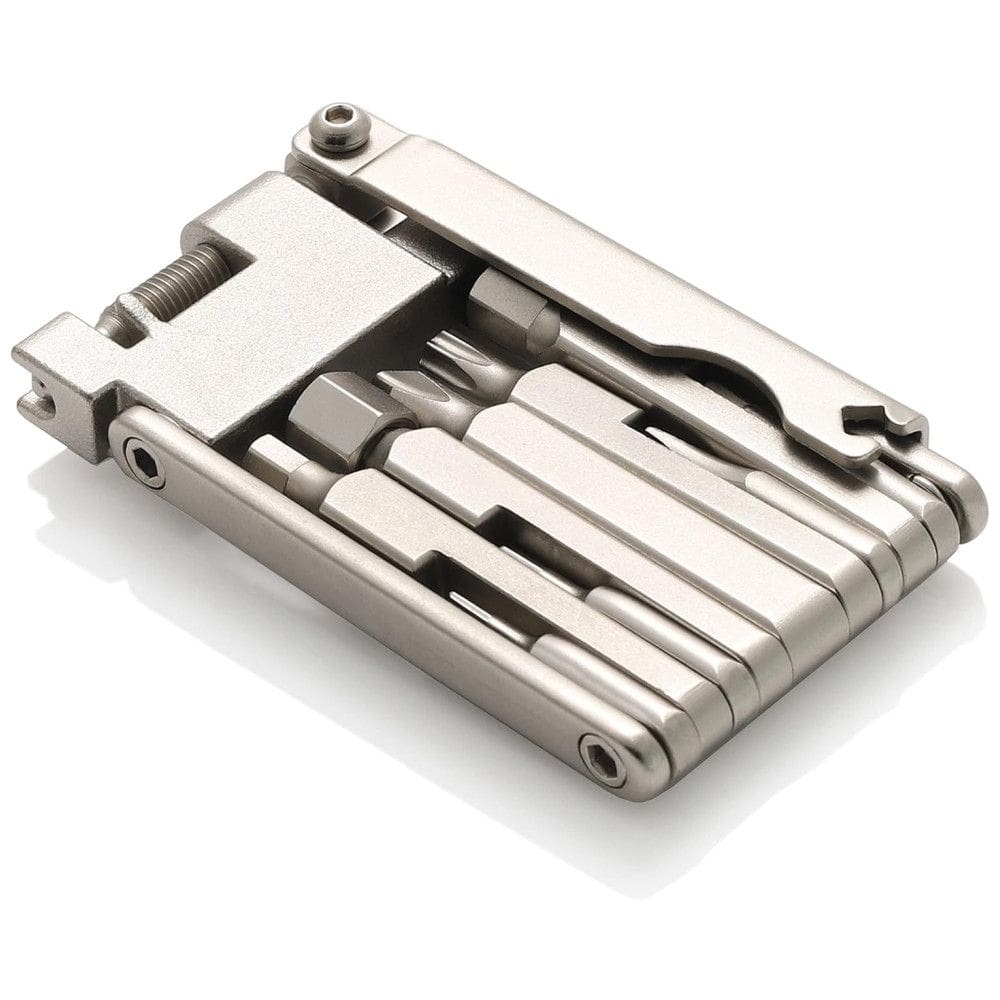 USA Kit de Reparo Emergencial de Bicicleta e Bolsa de Transporte, 13 Peças, CECO, Prateado