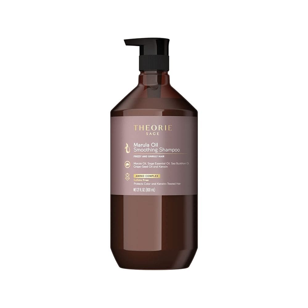 Shampoo Theorie Smoothing Frizz Control 800 mL com óleo de Marula