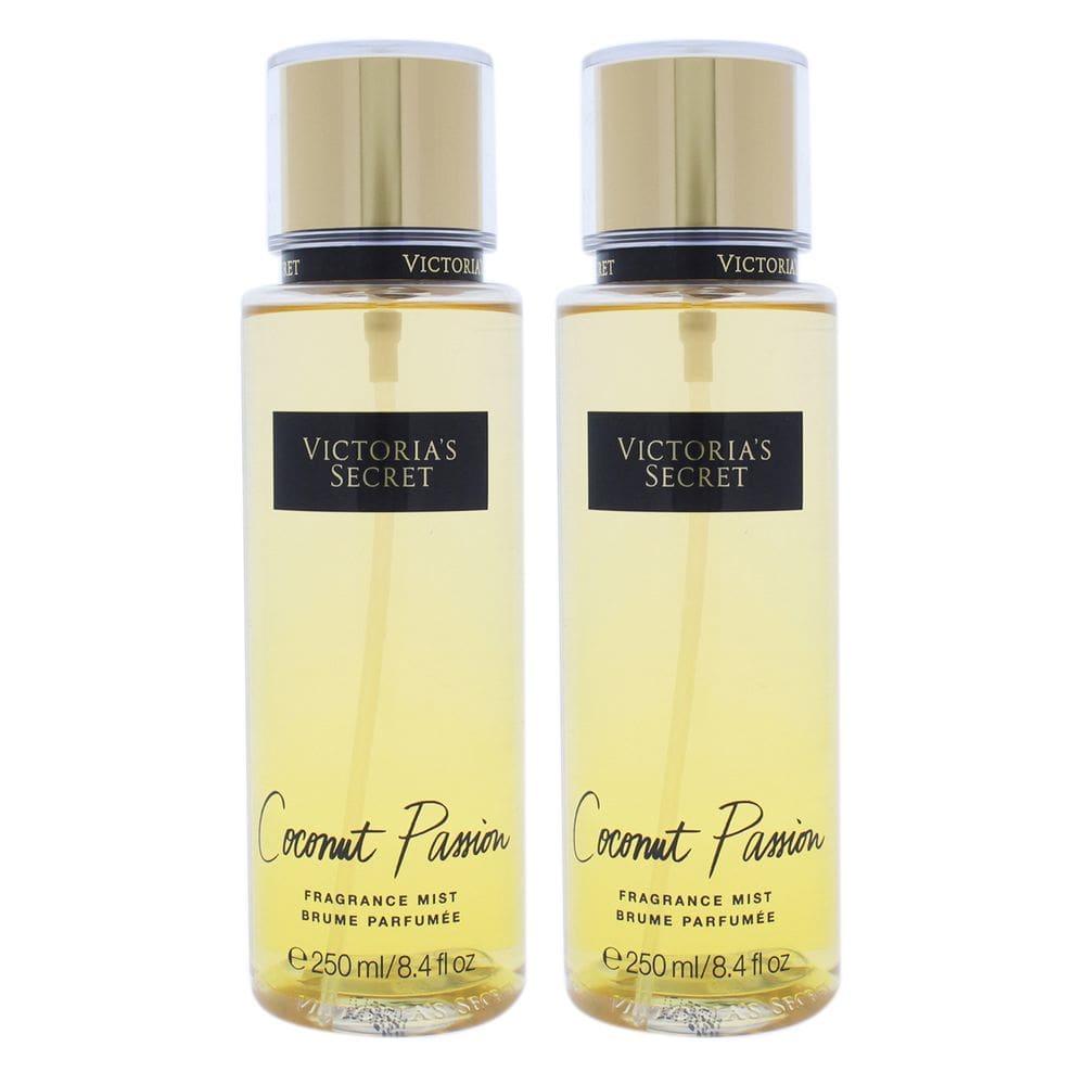 Fragrance Mist Victoria`s Secret Coconut Passion, pacote com 2