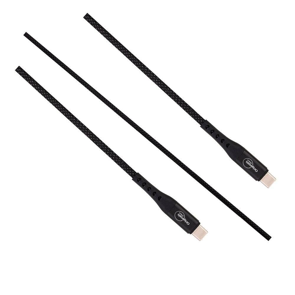 Cabo USB-C para USB-C 1,2 m, Originais iPlace, Preto