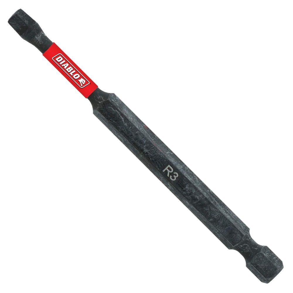 Fastener Drive Bit Diablo #2 Square Drive 6,7 cm Hex