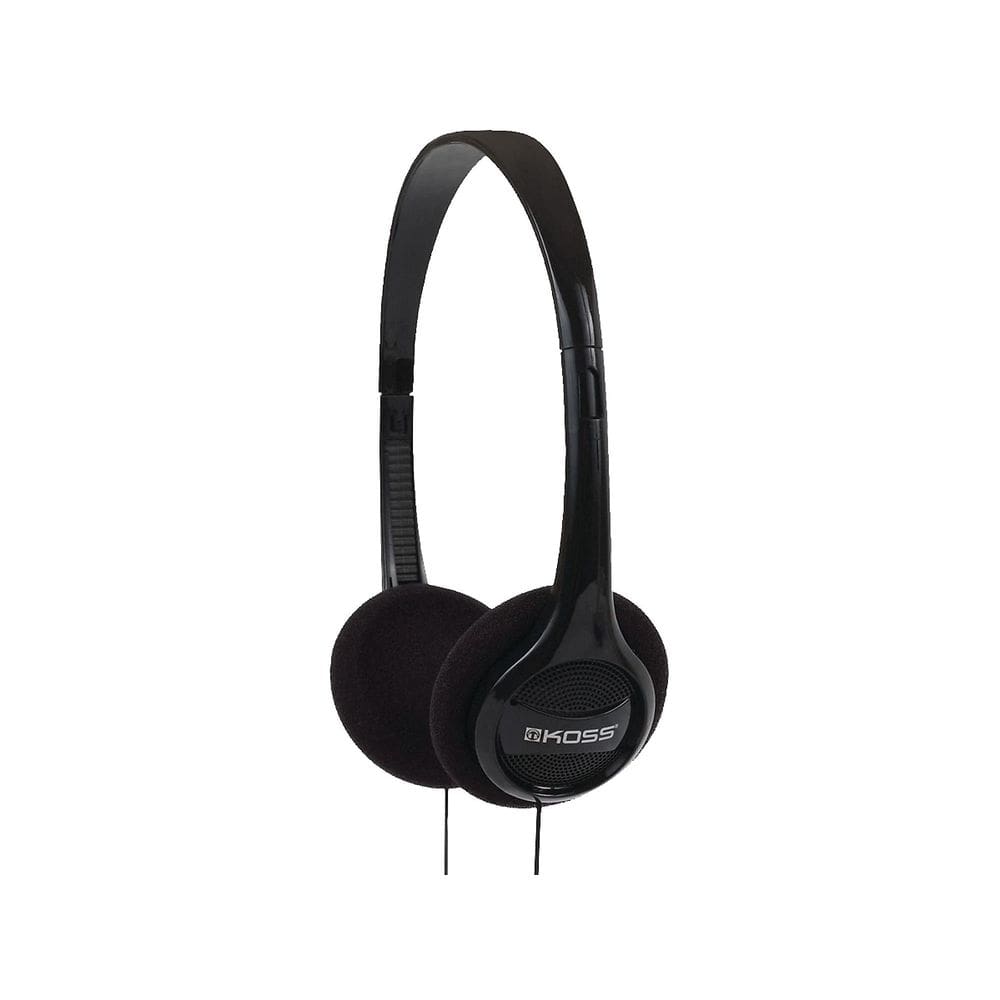 Fone de ouvido portátil leve Koss KPH7 preto