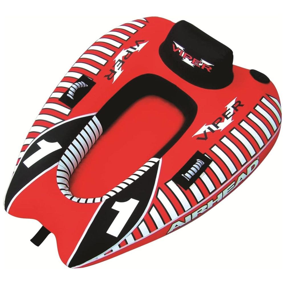 Boia Rebocável Inflável Para 1 Pessoa, Resistente, AIRHEAD AHVI F1, Vermelho