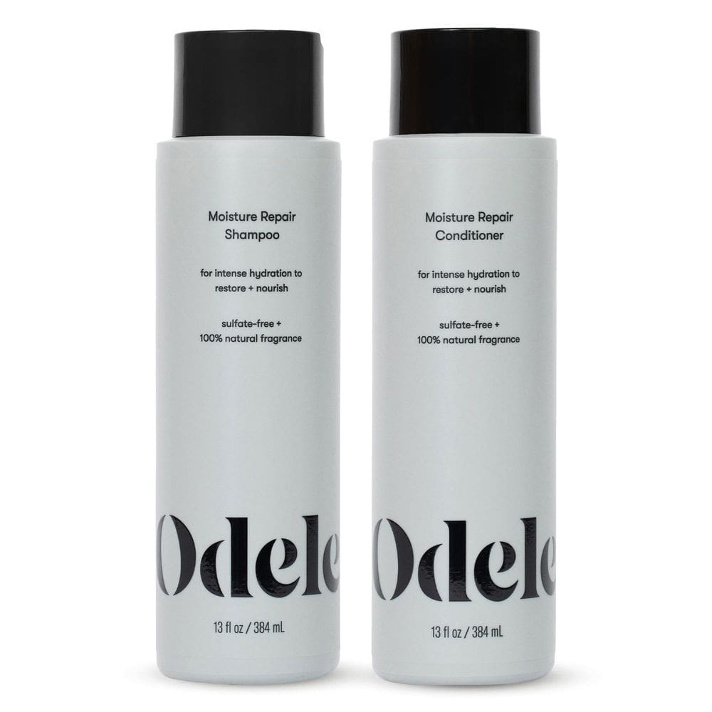 Conjunto de shampoo e condicionador Odele Moisture Repair 400 ml, pacote com 2