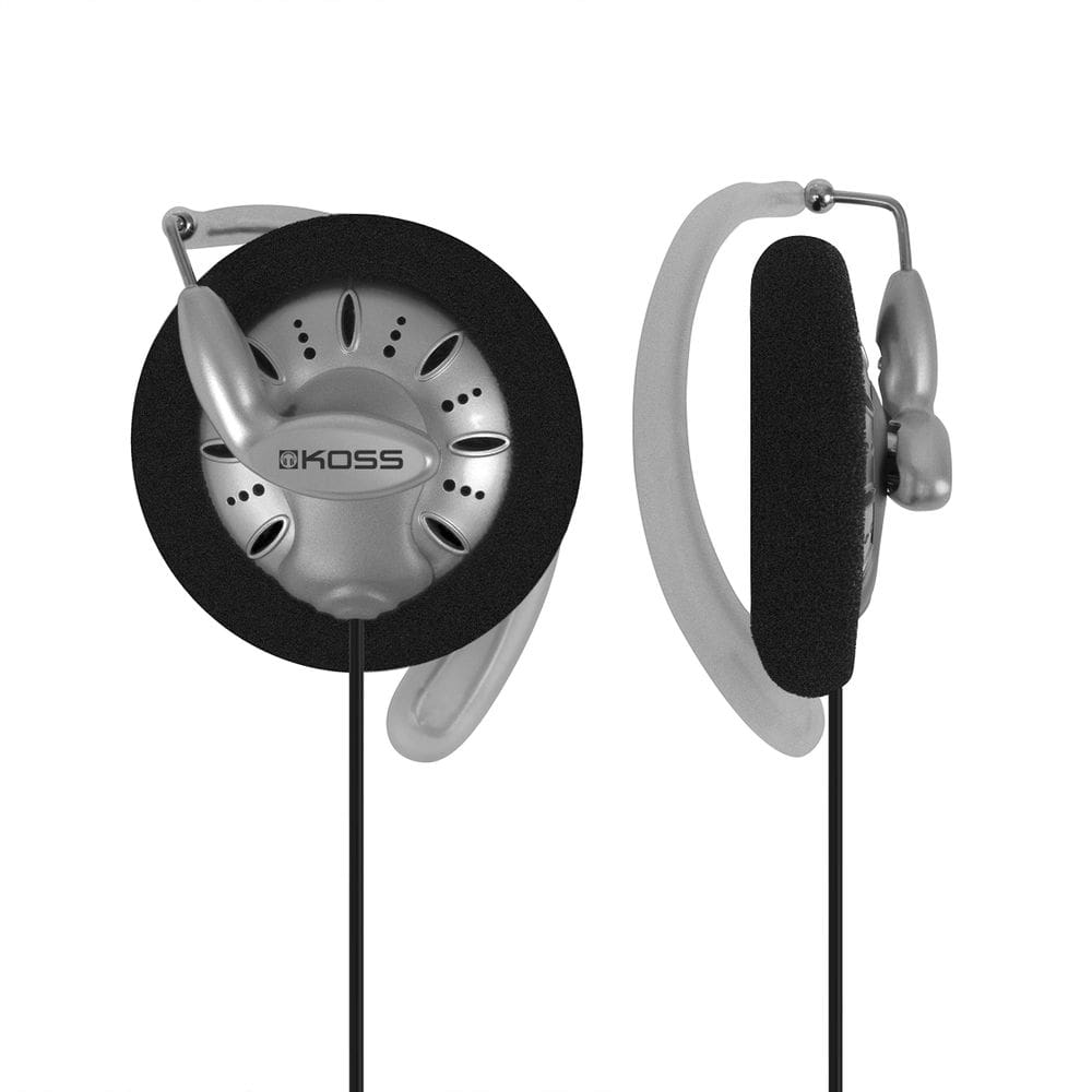 Fones de ouvido Koss KSC75, clipe intra-auricular portátil, estilo retrô