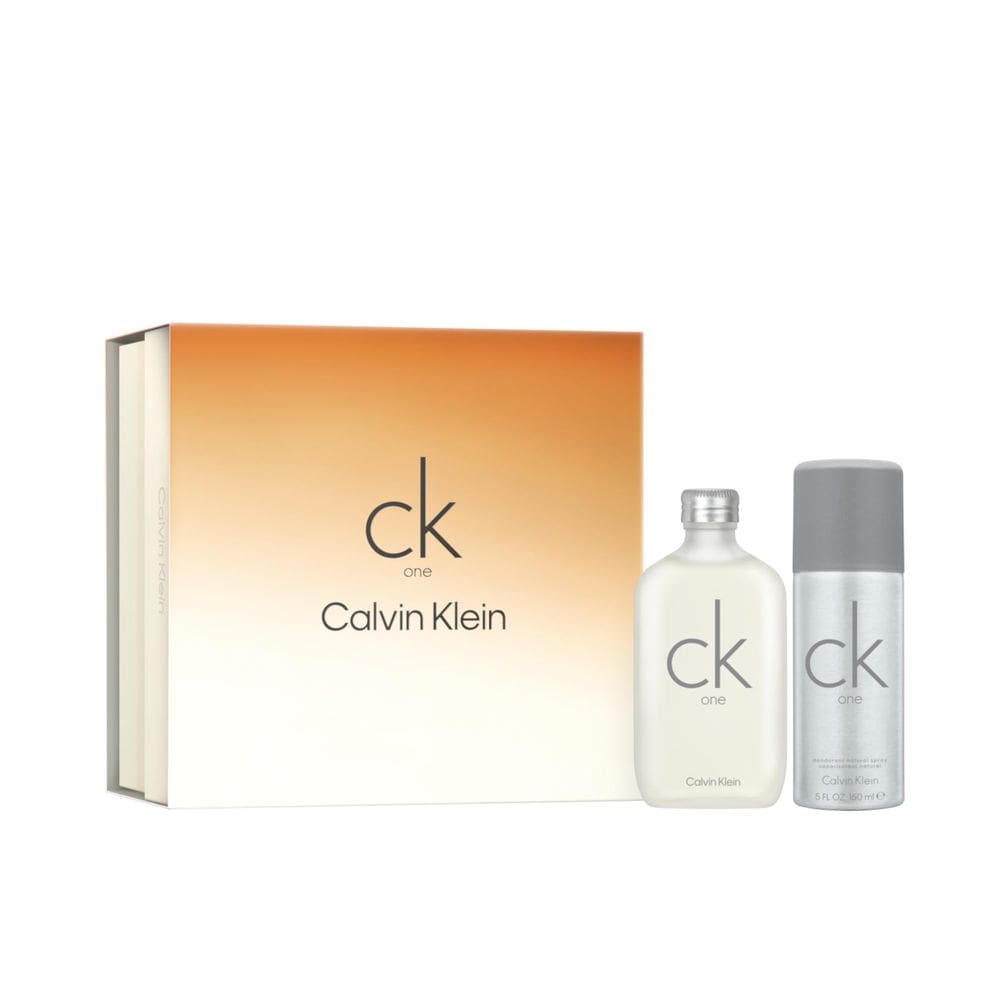 Conjunto de 2 peças de perfume Calvin Klein Ck One Eau de Toilette