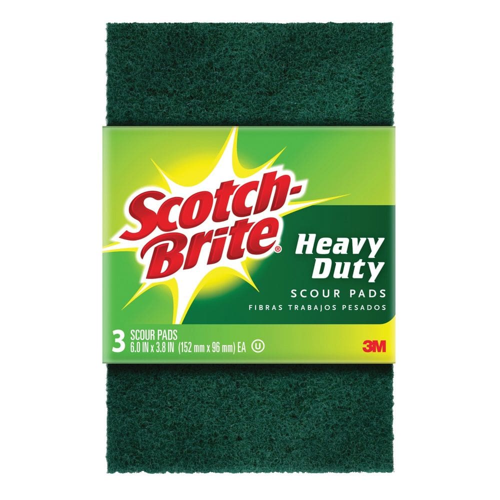 Esponja utilitária 3M Scotch-Brite 223 Heavy Duty, pacote com 3