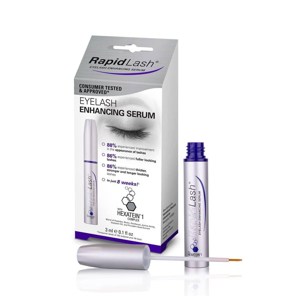 O sérum para melhorar os cílios RapidLash promove cílios mais longos