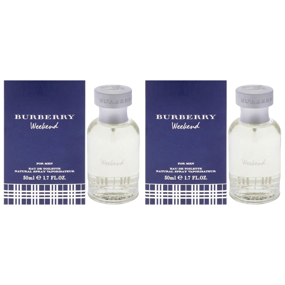 Perfume Burberry Weekend para homens, 50 ml, pacote com 2
