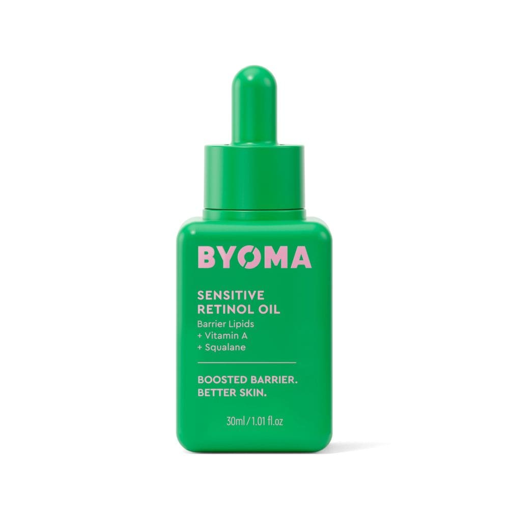 Óleo facial BYOMA Sensitive Retinol com esqualano e vitamina A 30mL