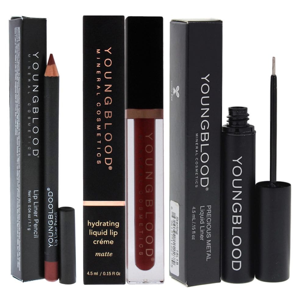 Lápis delineador de lábios Youngblood Precious Metal Liquid Liner