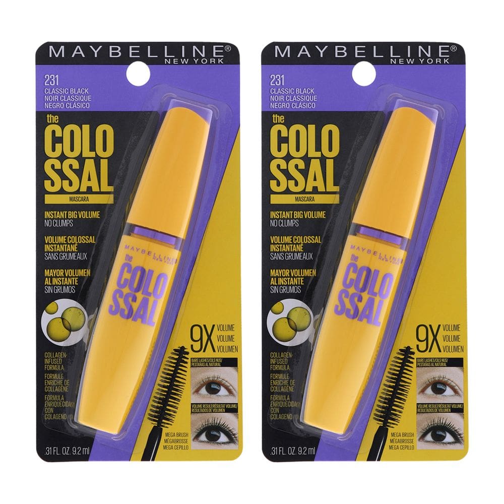 Rímel Maybelline The Colossal Volum Express 231 Classic Black