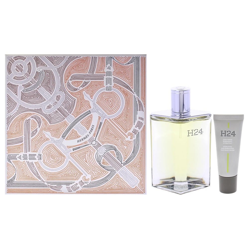 Perfume Hermes H24 para homens EDP 100ml com conjunto de presente hidratante facial