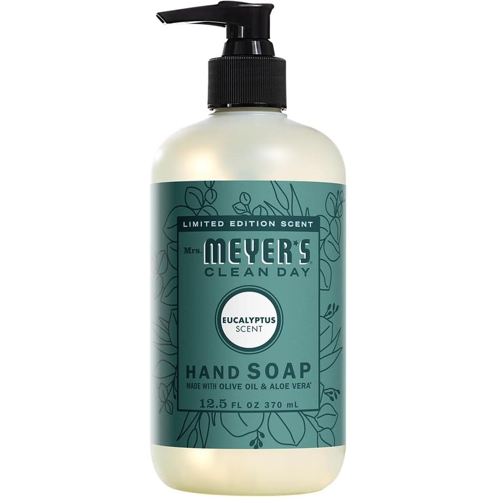 Sabonete líquido para mãos Mrs. Meyer`s Eucalyptus 370 ml