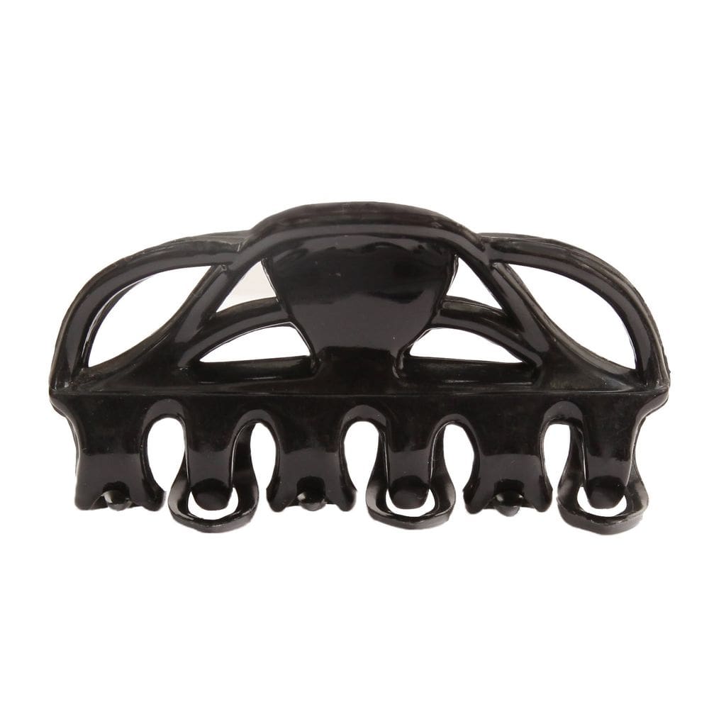 Hair Claw Caravan Non Metal Rubber Spring Black Royal 15 ml