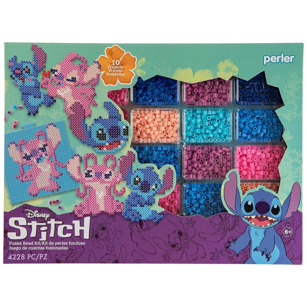 Kit Artesanato Infantil Disney Stitch com 4425 Peças para Crianças e Adultos