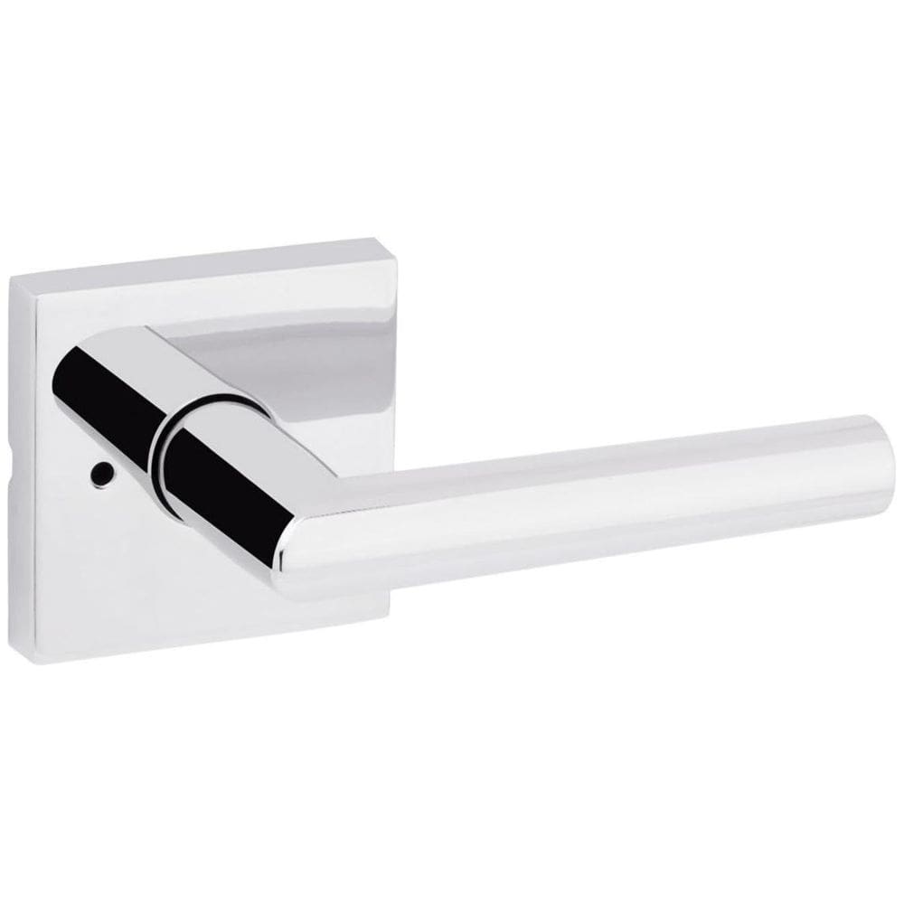 Alavanca de porta Kwikset 730MILSQT-26 Milan Privacy Chrome