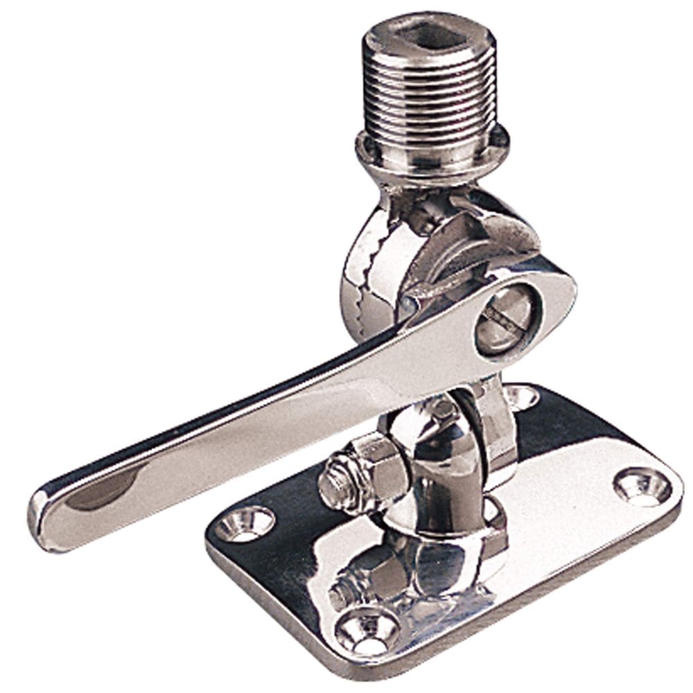 Base de antena ajustável Sea-Dog 329230-1 em aço inoxidável