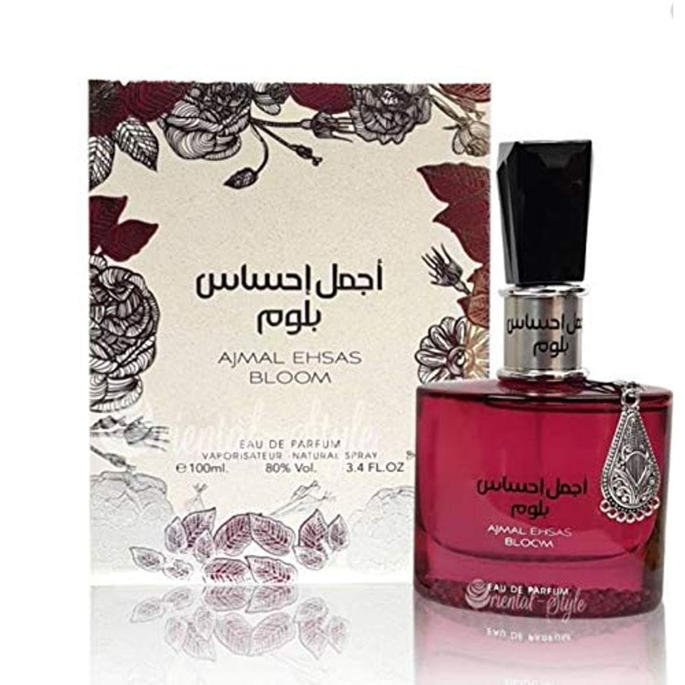 Água de perfume Ajmal Ehsas Bloom 100 ml da Ard al Zaafaran