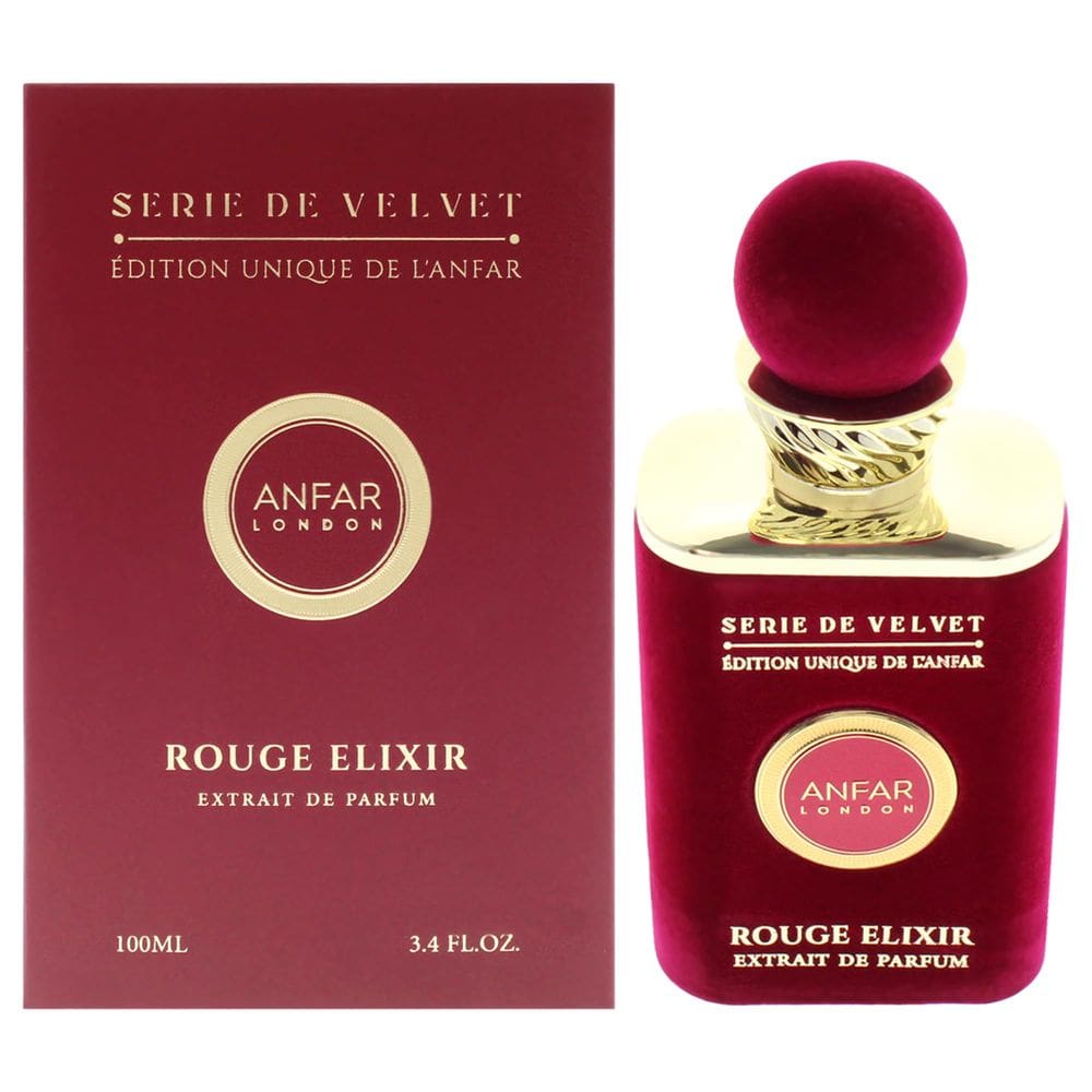 Perfume Anfar London Serie De Velvet Rouge Elixir 100ml para mulheres