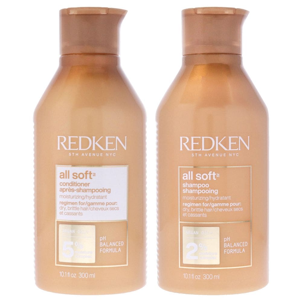Kit de shampoo e condicionador Redken All Soft Nature Science