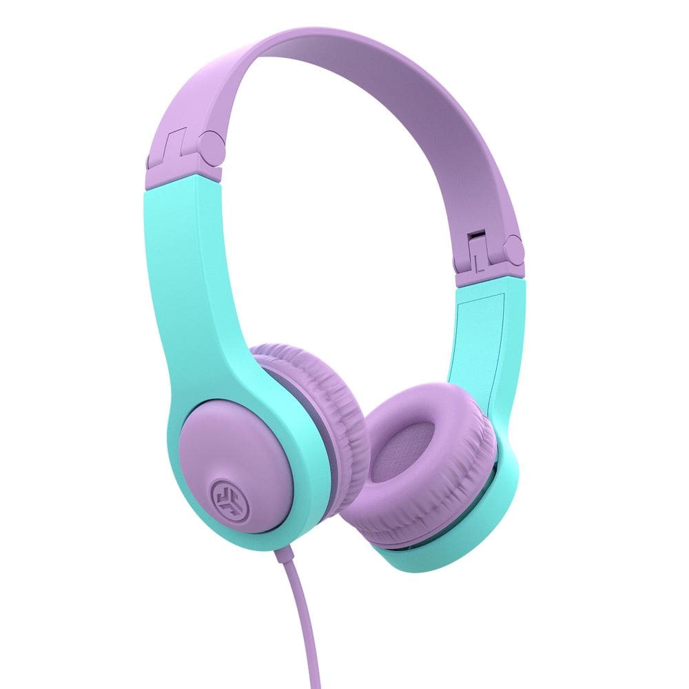 Fones de ouvido JLab JBuddies Folding Kids Gen 2 Pink/Teal 2+ Years
