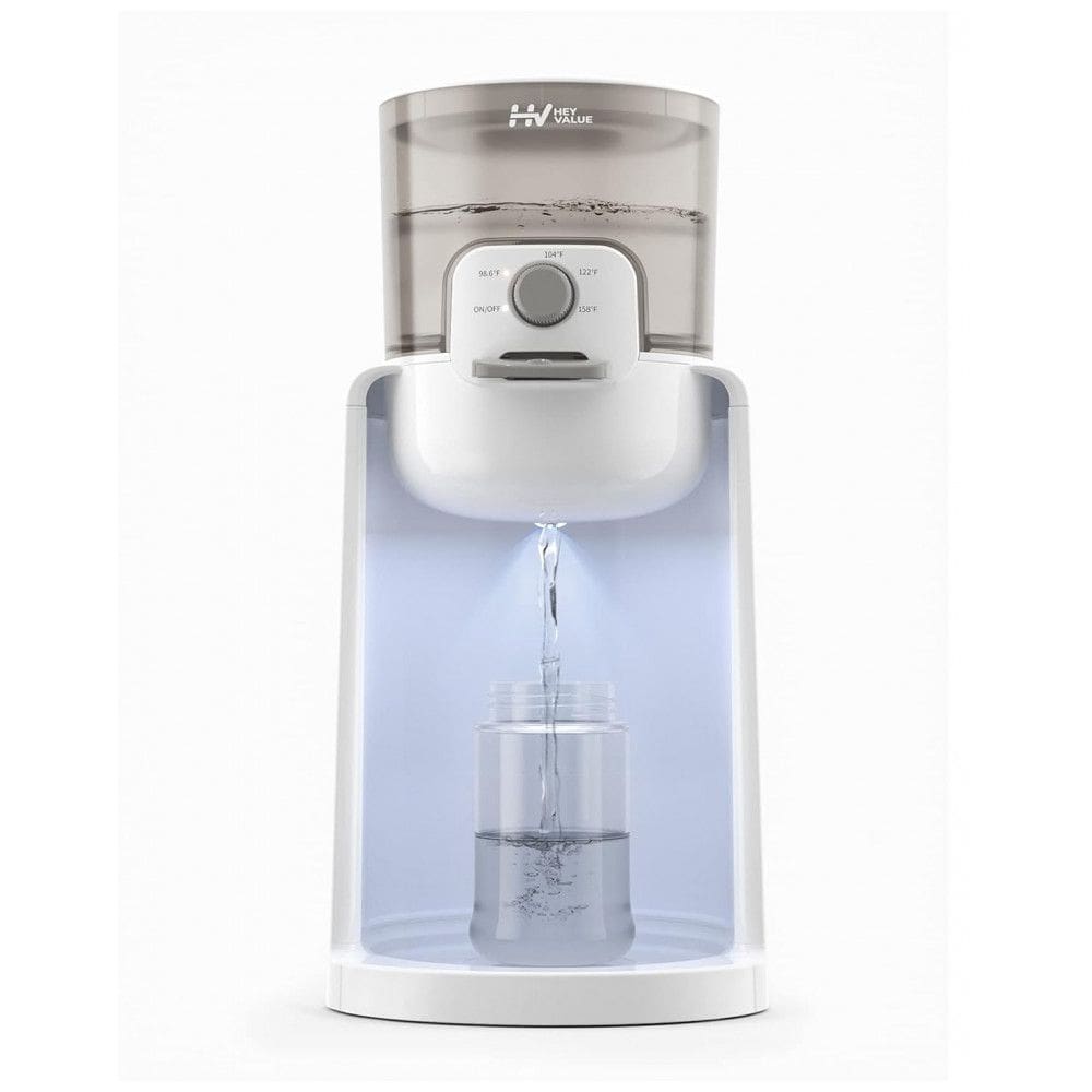 Aquecedor de Água para Fórmula com Luz Noturna, Controle de Temperatura 72h, 110V, HEYVALUE, Branco