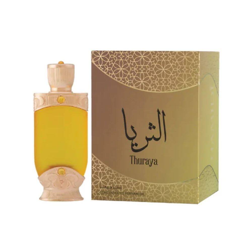 Óleo de perfume Hamidi Thuraya unissex 22 mL de longa duração