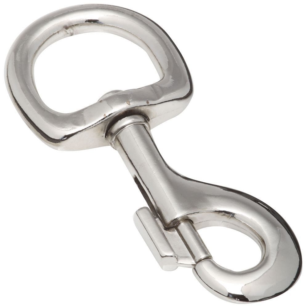 Bolt Snap National Hardware N222-612 3,2 x 10,8 cm de níquel