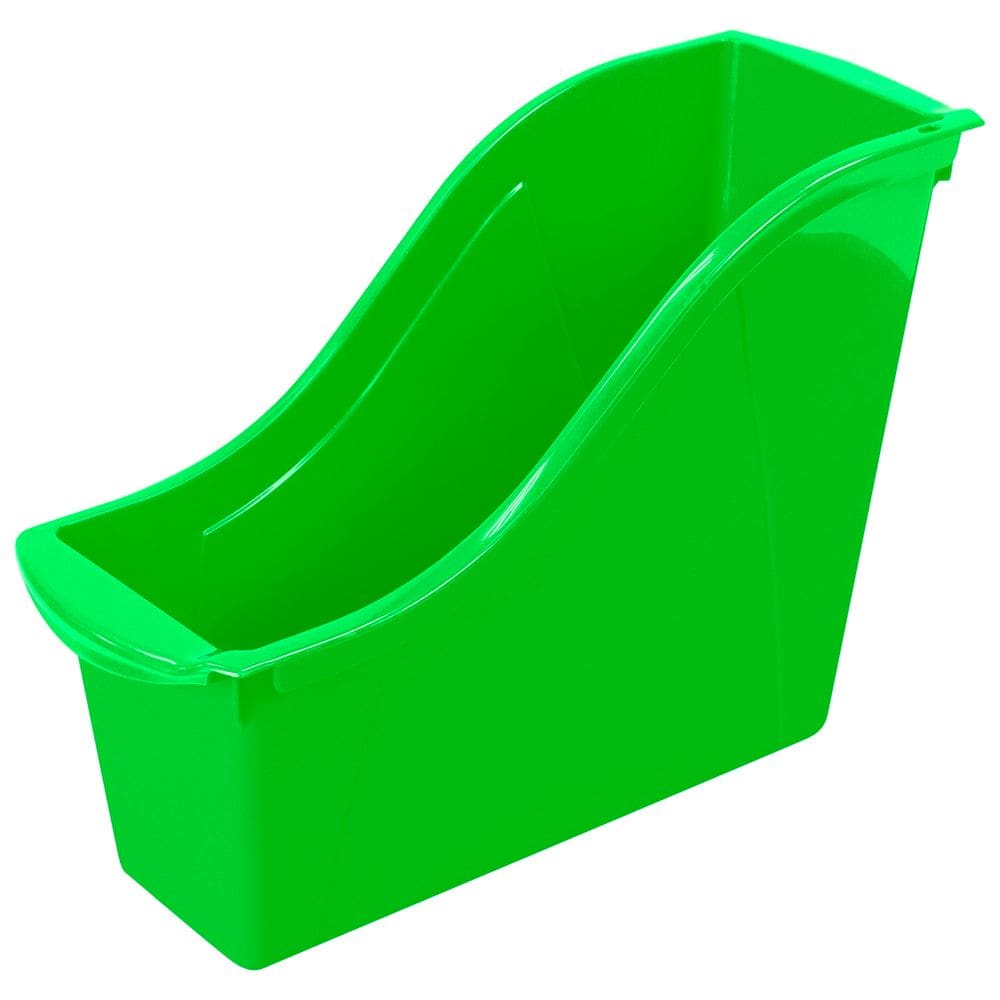Caixa de livros Storex Interlocking Small Green 30x11x21cm