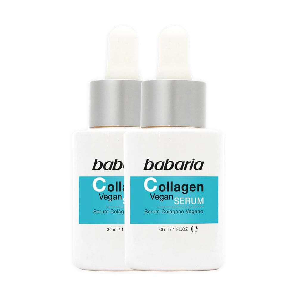 Sérum Babaria Collagen Vegan para elasticidade facial e firmeza