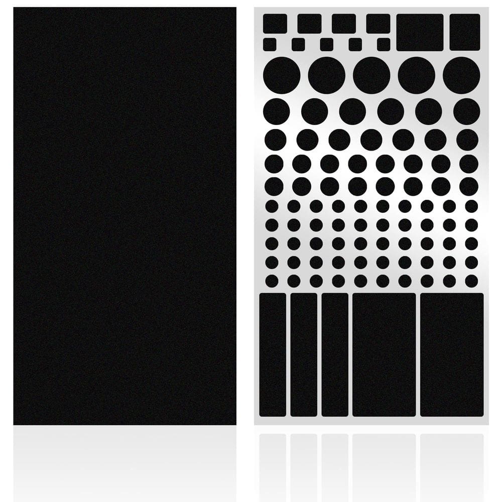 Adesivos de escurecimento de luz FLANCCI LED Light Blocking (2 folhas)