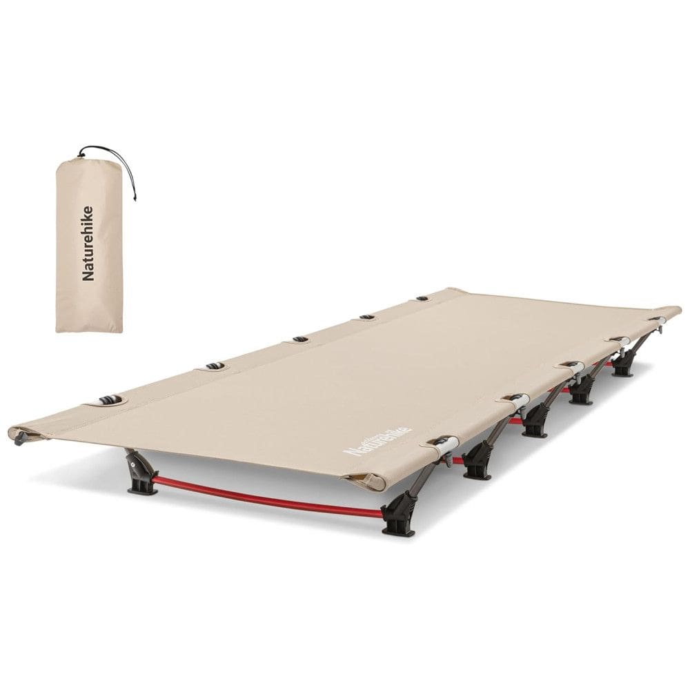 Naturehike NH20JJ001 Cama Acampamento, Camping Dobrável Portátil 4 Posições, até 136 kg, Rosa