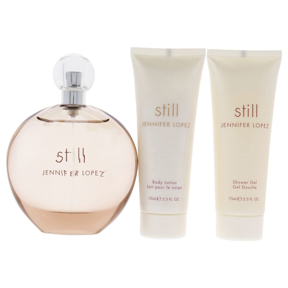 Perfume Jennifer Lopez Still Eau de Parfum 100ml, conjunto de 3 peças