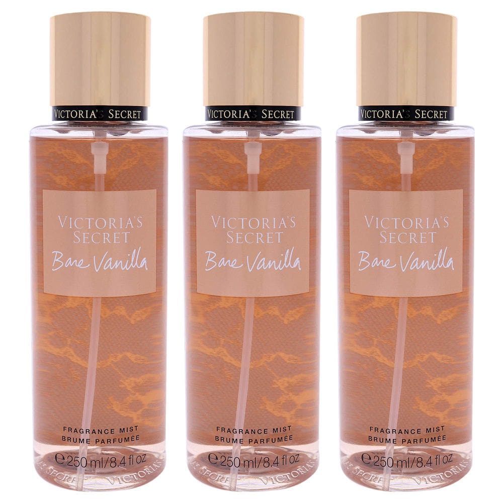 Fragrance Mist Victoria`s Secret Bare Vanilla para mulheres 250ml