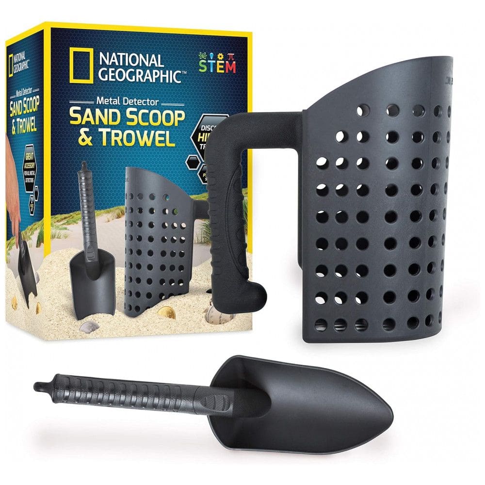 Acessório para Detector de Metais, Colher e Pá Vazada, National Geographic