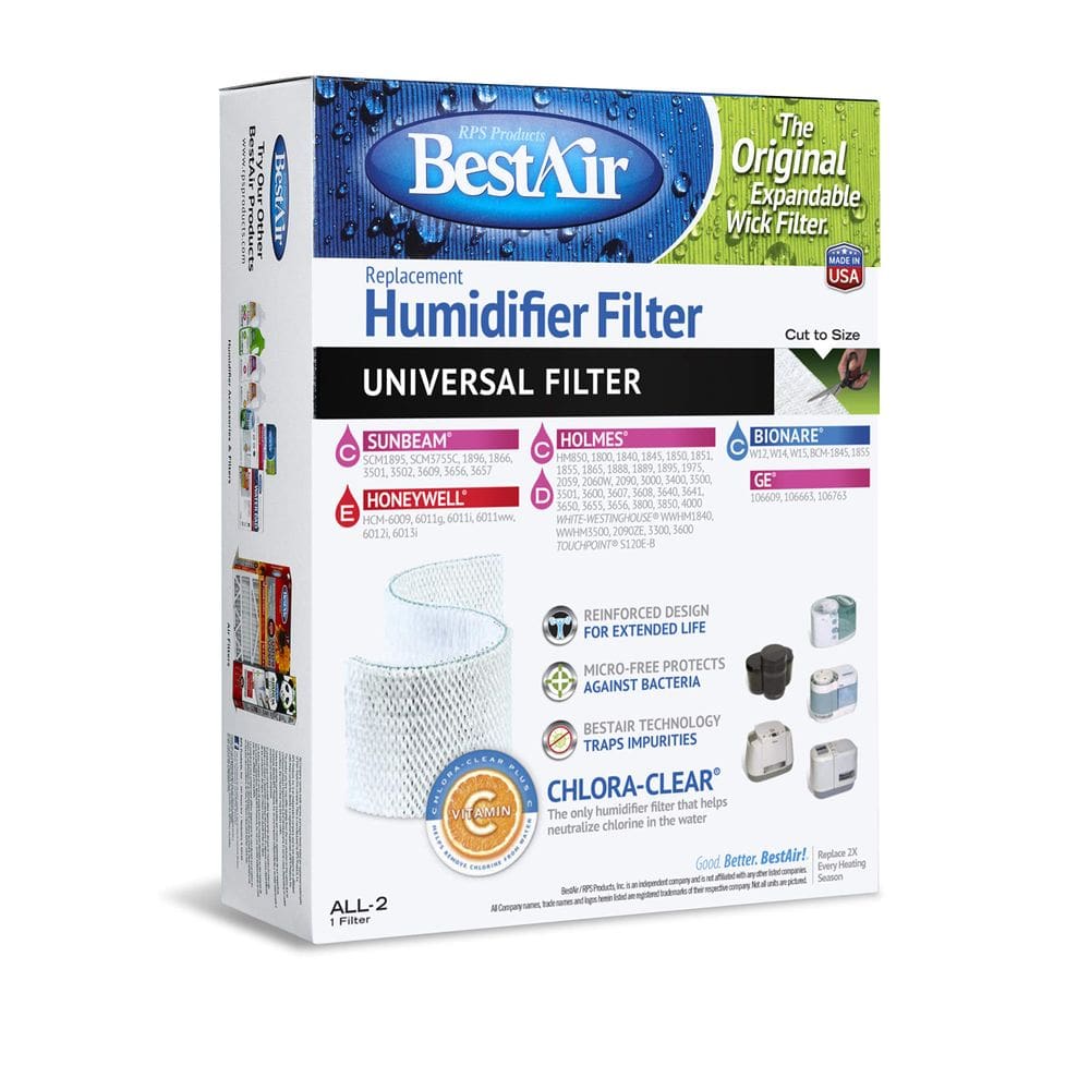 Filtro umidificador BestAir ALL-2 Universal Wick