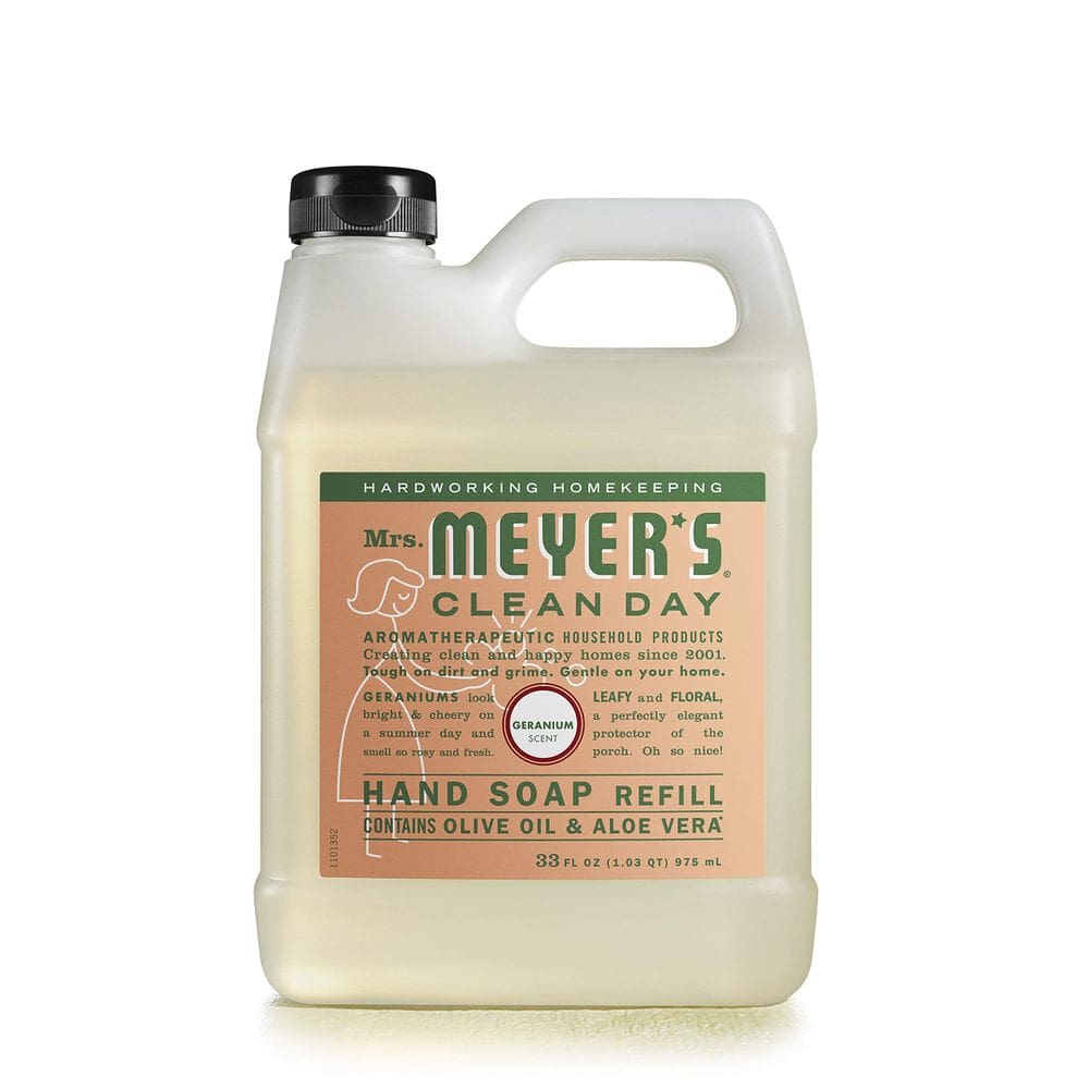 Refil de sabonete para mãos MRS. MEYER`S CLEAN DAY Geranium 1L