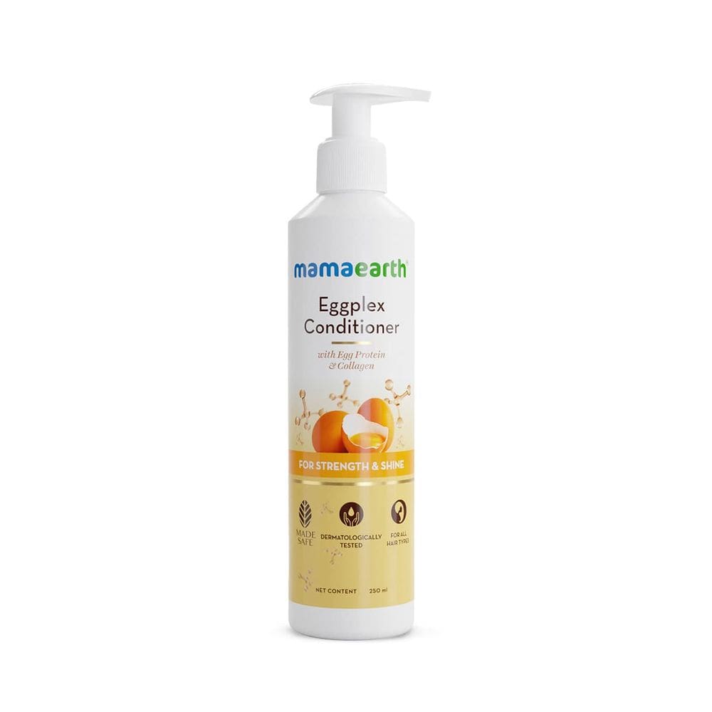 Acondicionador MAMAEARTH Eggplex con Proteína de Huevo y Colágeno 250 mL