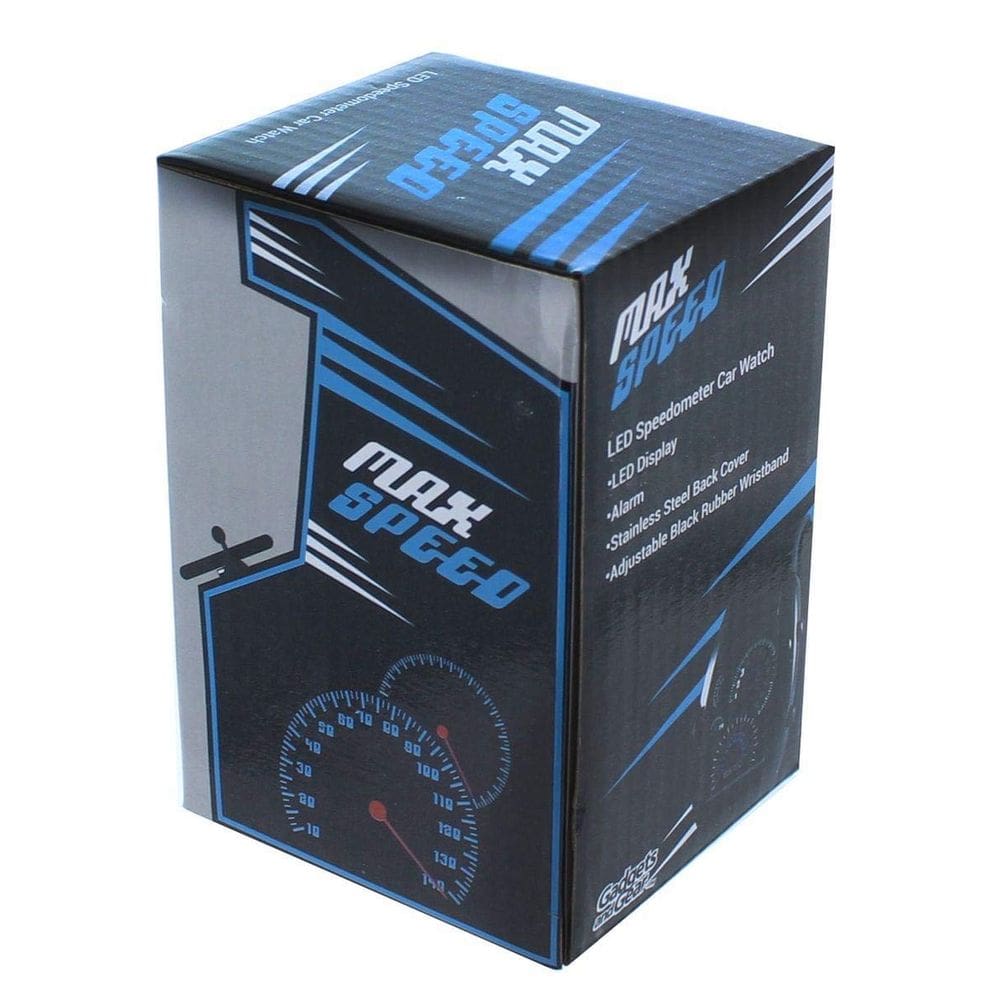 Watch Gadgets and Gear Max Speedometer Car Watch