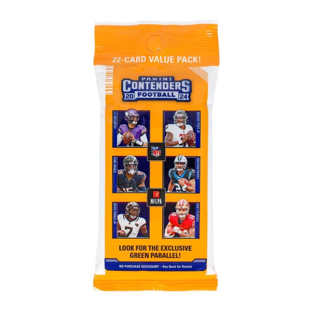 Pack de Tarjetas Coleccionables Panini Contenders Fútbol Americano Jumbo 2024