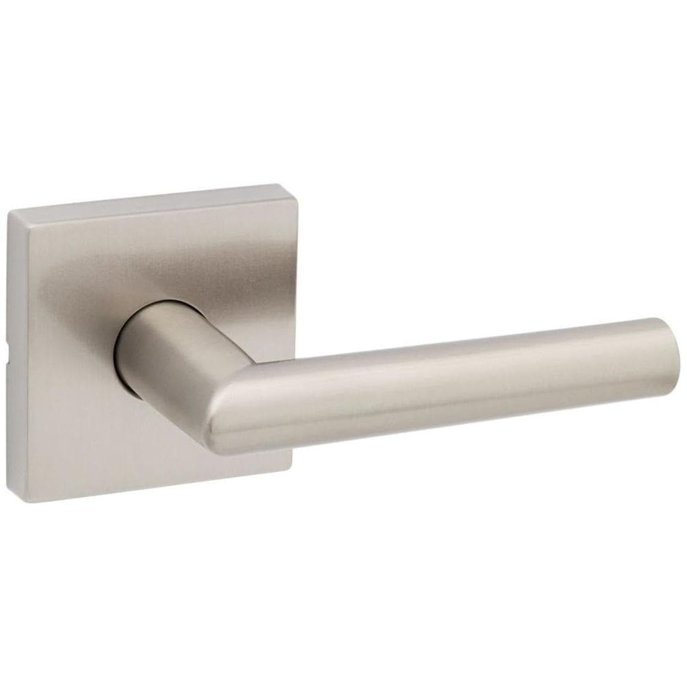 Fechadura de porta Kwikset 720MILSQT-15 Milan Lever Satin Nickel